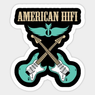 AMERICAN HIFI BAND Sticker